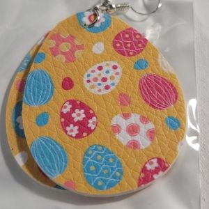 🌸Handmad Faux Leather Earrings🌸